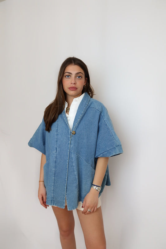Veste en jean Cléo