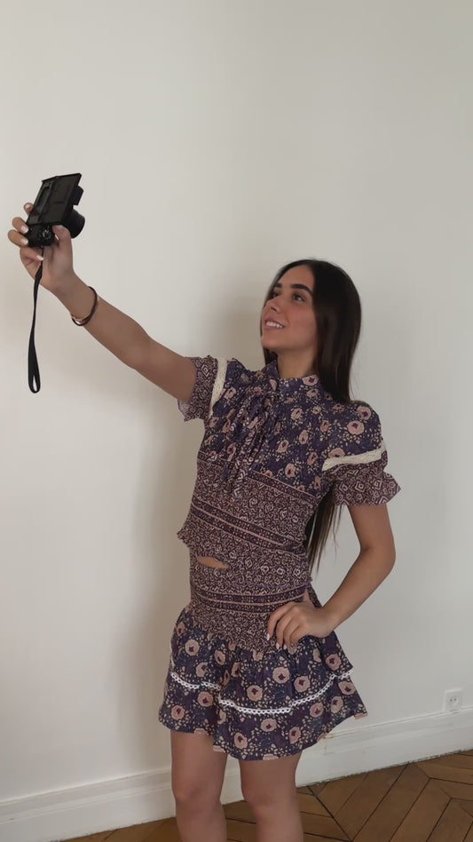 Ensemble Mima violet
